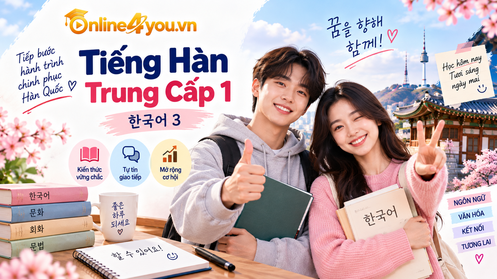 Tiếng Hàn Trung cấp 1